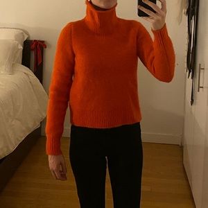 COS Stitched Alpaca Wool Blend Sweater